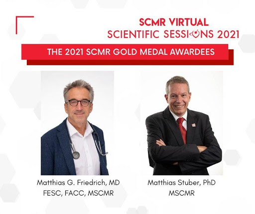 Professor Matthias Stuber awarded 2021 SCMR Gold Medal 